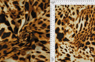 Rib Animal Print Knit Fabric   KNT3422-Q11017 