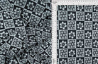 Double Knit Jacquard Floral Fabric - KNT4445 