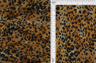 Techno Crepe Leopard Animal Print Stretch Fabric - KNT3971-SE10632 