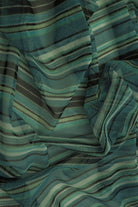 MESH-SE805160 TEAL MINT BLOUSE BODYSUIT CAMI FLOCKING LOUNGEWEAR MESH POLYESTER PRINT SPANDEX STRETCH STRIPE TOPS TUNICS