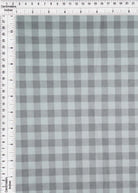 MESH-DU1755 GREY/IVORY BLOUSE BODYSUIT CAMI CHECKERED FLOCKING GINGHAM LOUNGEWEAR MESH PLAID POLYESTER PRINT SPANDEX STRETCH TOPS TUNICS