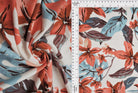 DTY Brushed Big Floral Print Knit Fabric - KNT2100-Q11102 