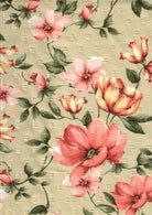 POP4389-MS10113 SAND FLOWER BLOUSE BOTTOMS CEY DRESS FLORAL PANTS PRINT RAYON SKIRTS SWISS DOT TOPS VINTAGE WOVEN
