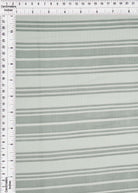 MESH-Q20212 IVORY/SILVER BLOUSE BODYSUIT CAMI FLOCKING HORIZONTAL STRIPE LOUNGEWEAR MESH POLYESTER PRINT SPANDEX STRETCH TOPS TUNICS