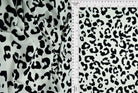 KNT1389-Q10720 IVORY/BLACK ACTIVEWEAR ANIMAL BIKER SHORTS BODYSUIT BOTTOMS CAMI DRESS KNIT LOUNGEWEAR PANTS POLYESTER PRINT SKIRTS SPANDEX STRETCH T-SHIRT TOPS TUNICS