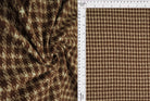KNT2100-MS10218 BROWN BIKER SHORTS BLOUSE BODYSUIT BOTTOMS BROWN CAMI CHECKERED DRESS DTY BRUSHED KNIT LOUNGEWEAR PANTS PLAID POLYESTER PRINT SKIRTS SPANDEX STRETCH T-SHIRT TOPS TUNICS