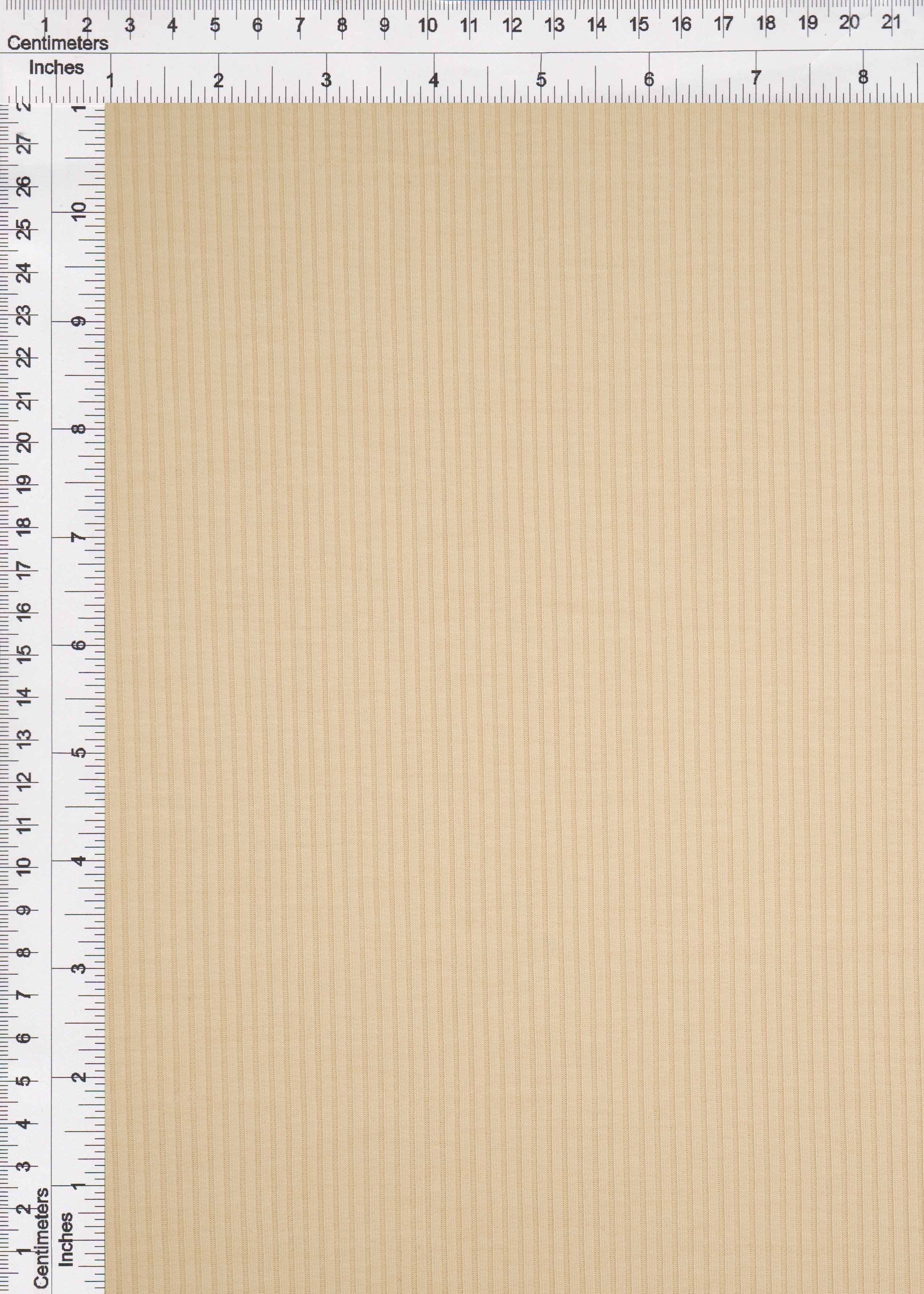 Rib Solid Stretch Knit Fabric - KNT3422 