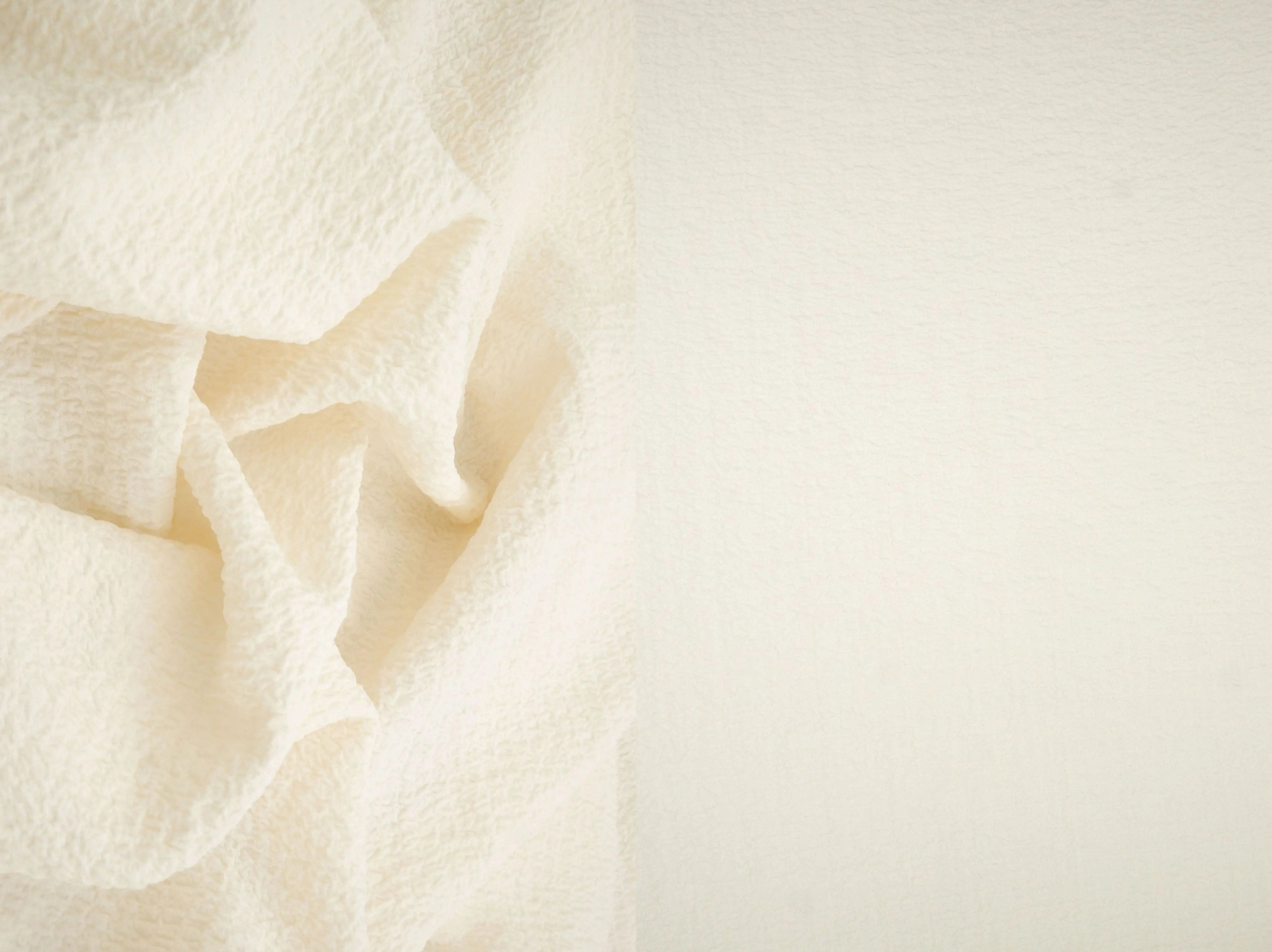 POP4462 WHISPER WHITE BLOUSE BOTTOMS CAMI CREAM CRINKLE DRESS ELASTIC IVORY NO-PRINT POLYESTER SKIRTS SOLID-B T-SHIRT TEXTURE WOVEN TOPS TUNICS WHITE