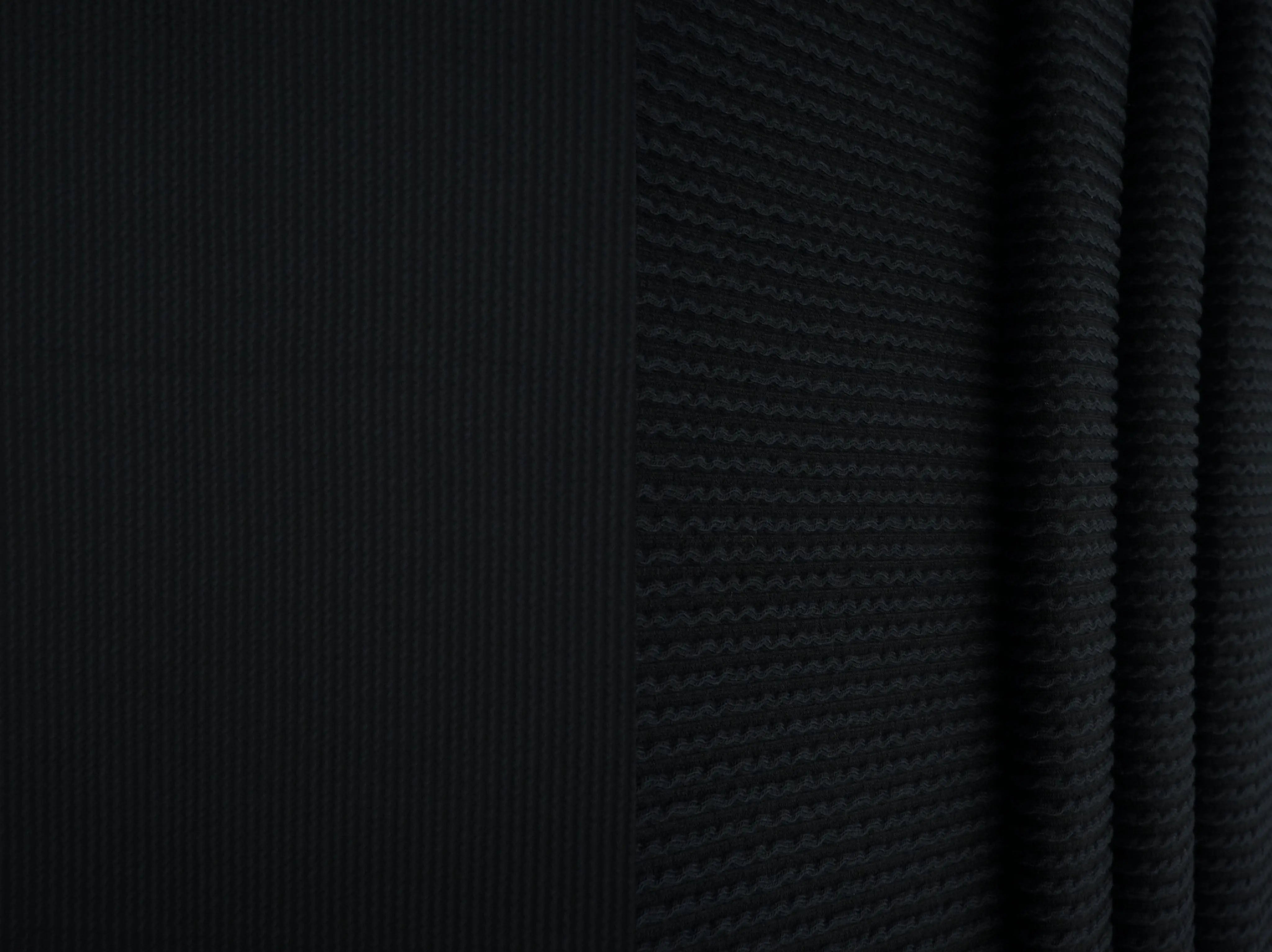 KNT4463 BLACK BLACK BODYSUIT BOTTOMS CAMI DOUBLE KNIT DRESS JACQUARD LOUNGEWEAR NO-PRINT PANTS POLYESTER RAYON RIB SOLID SPANDEX STRETCH SWEATER T-SHIRT URBAN