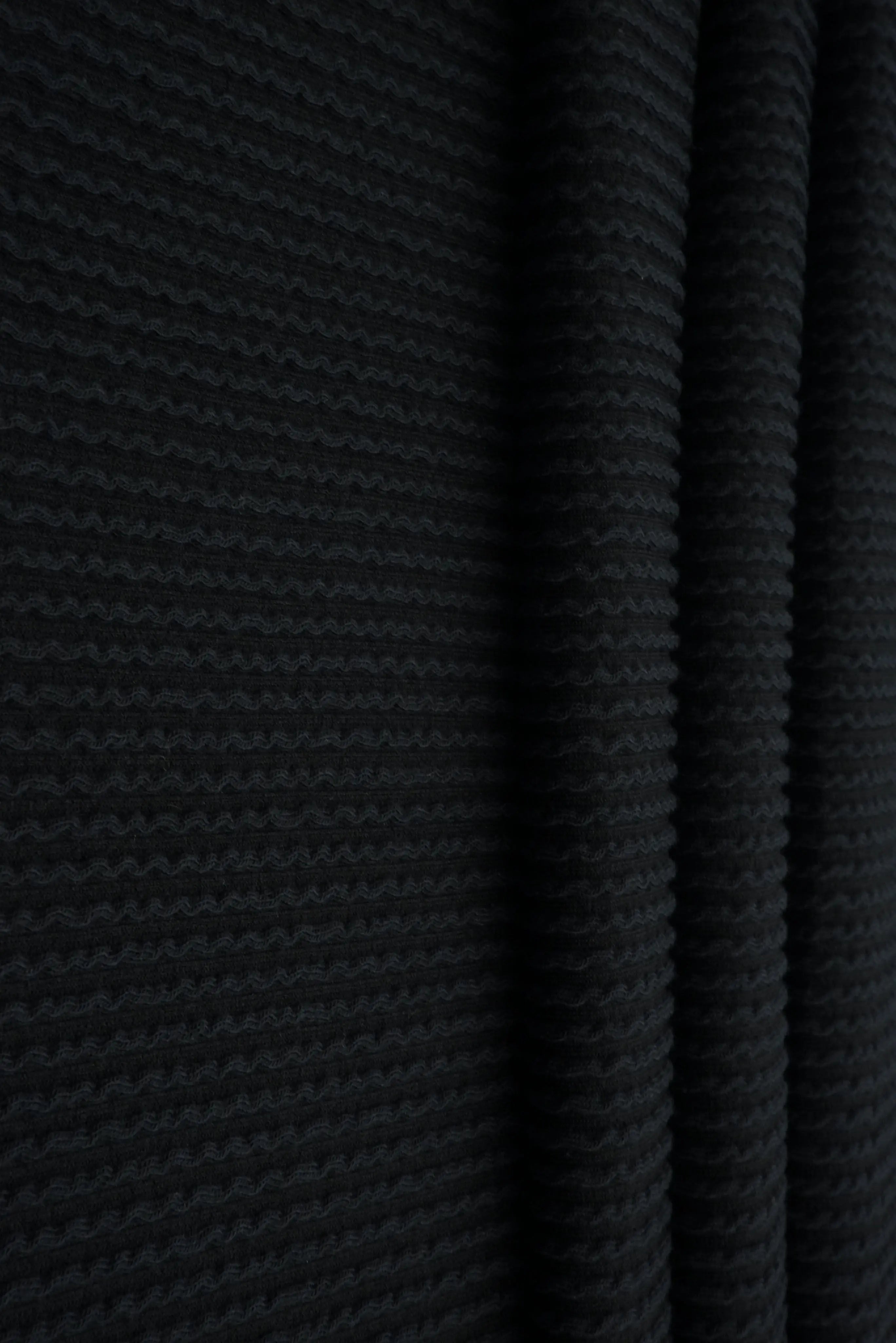 KNT4463 BLACK BLACK BODYSUIT BOTTOMS CAMI DOUBLE KNIT DRESS JACQUARD LOUNGEWEAR NO-PRINT PANTS POLYESTER RAYON RIB SOLID SPANDEX STRETCH SWEATER T-SHIRT URBAN