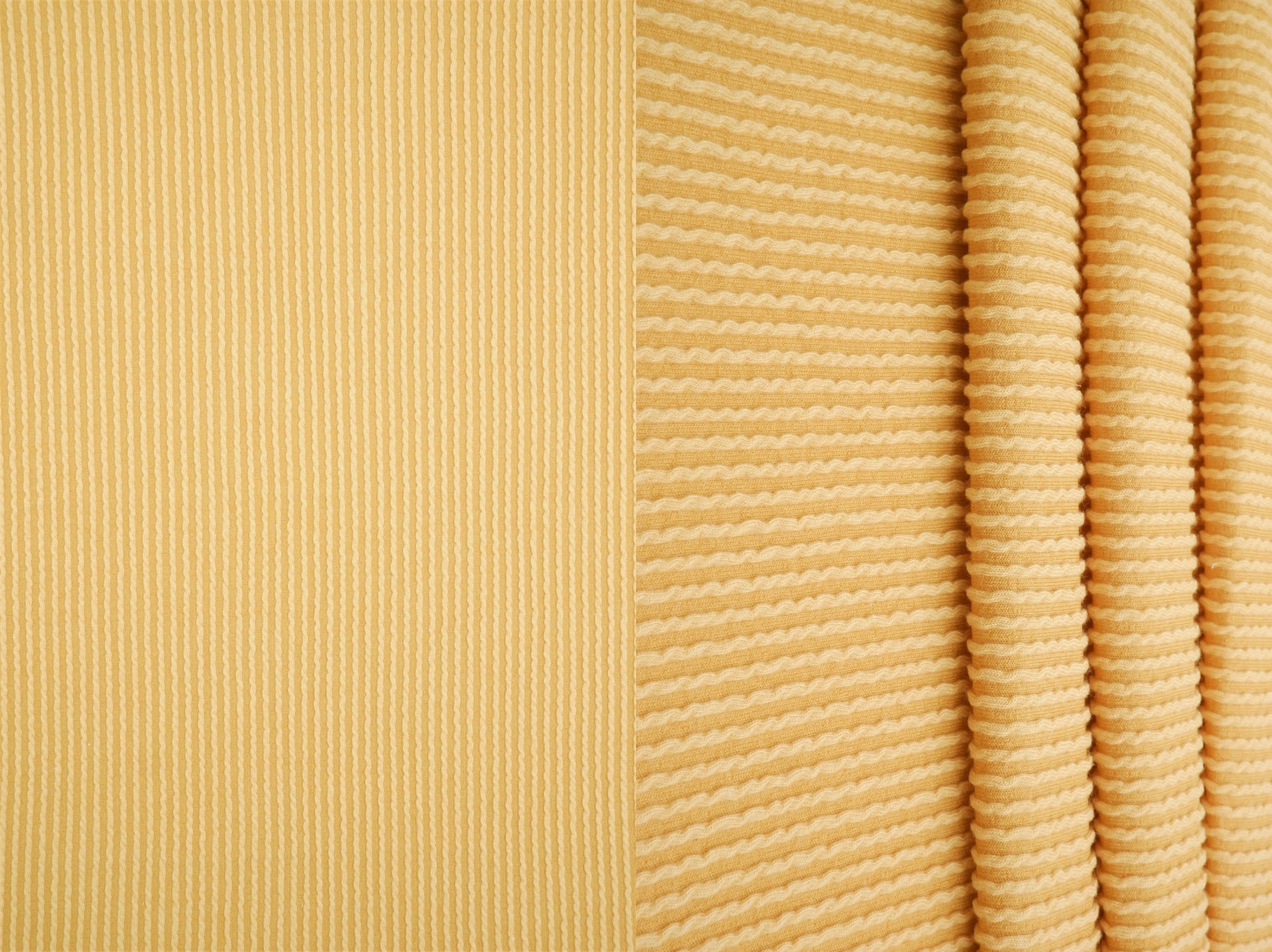 KNT4463 CURRY BODYSUIT BOTTOMS CAMI DOUBLE KNIT DRESS JACQUARD LOUNGEWEAR MUSTARD NO-PRINT PANTS POLYESTER RAYON RIB SOLID SPANDEX STRETCH SWEATER T-SHIRT URBAN YELLOW