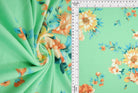 Brushed DTY Floral Print Knit Fabric - KNT2100-MS11087 