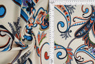 Korean ITY Paisley Print Knit Fabric - ITY-MS11114 