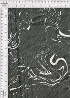 MESH-MS11086 BLACK ABSTRACT BLACK BLOUSE BODYSUIT BROWN CAMI FLOCKING LOUNGEWEAR MARBLE MESH POLYESTER PRINT SPANDEX STRETCH TOPS TUNICS WHITE