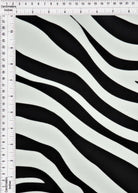 KNT2100-MS11091 BLACK/IVORY ACTIVEWEAR BIKER SHORTS BLACK BLOUSE BODYSUIT BOTTOMS CAMI DRESS DTY BRUSHED KNIT POLYESTER PRINT SKIRTS SPANDEX STRETCH TOPS WHITE ZEBRA