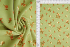 POP4178-MS11118 SAGE FLOWER AIRFLOW BLOUSE BODYSUIT BOTTOMS CAMI CEY DITSY DRESS FLORAL GREEN LOUNGEWEAR PANTS PEACH POLYESTER PRINT SKIRTS SUBLIMATION TOPS WOVEN
