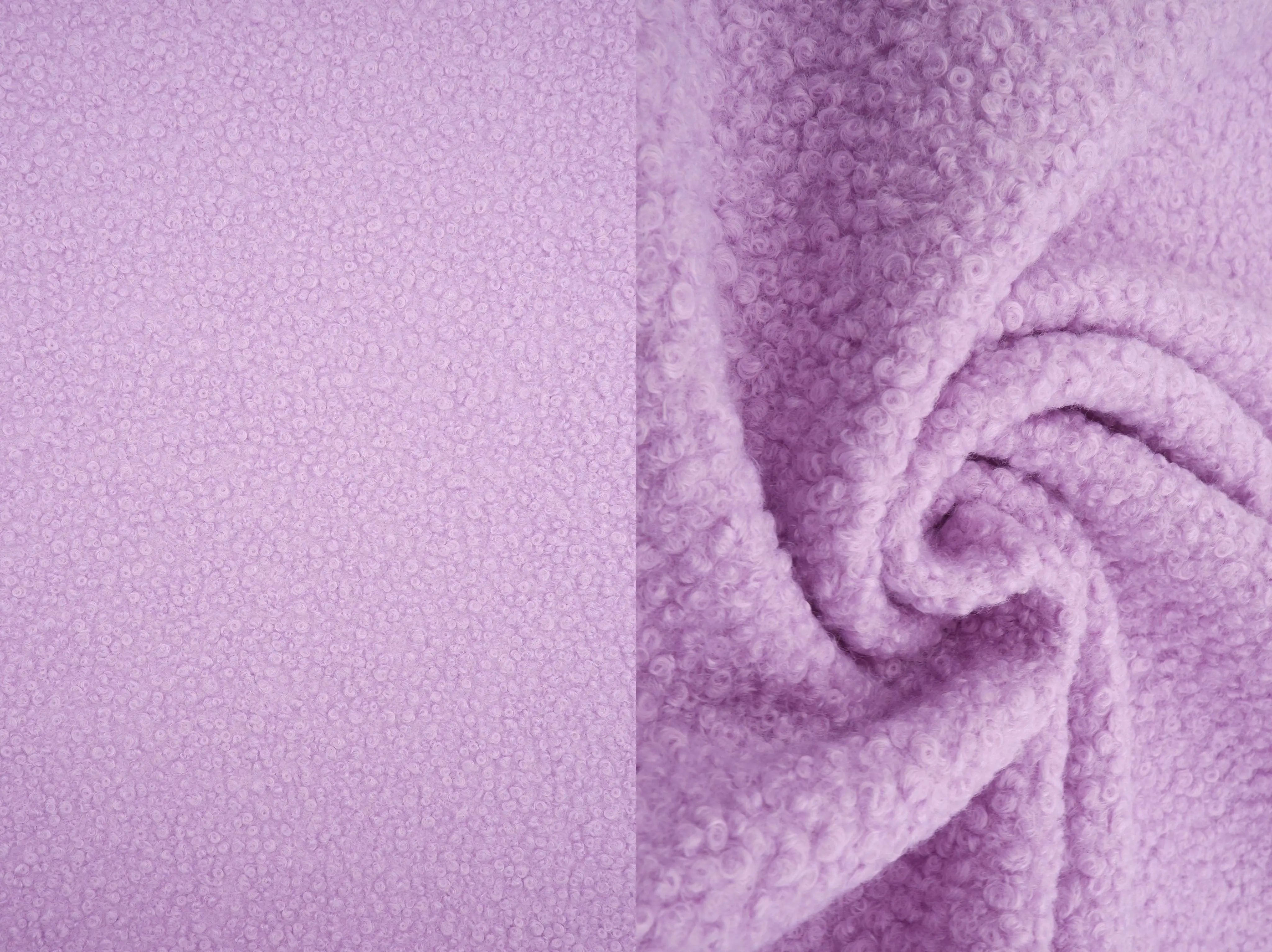 Fake Wool Two-Tone Stretch Knit Fabric - KNT4136 