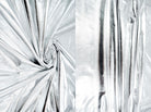 MTJ302 SILVER/SHINY BODYSUIT BOTTOMS CAMI COATED DRESS KNIT LEATHER NO-PRINT OUTERWEAR PANTS POLYESTER SKIRTS SOLID SPANDEX STRETCH TOPS TUNICS