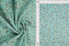 Jacquard Eyelet Floral Knit Stretch Fabric - KNT4187-Q00713 
