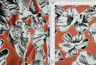 Korean ITY Big Floral Print Stretch Knit Fabric - ITY-MS11099 