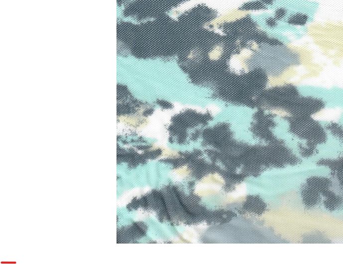 MESH-MS11178 DENIM ABSTRACT BLOUSE BODYSUIT CAMI FLOCKING LOUNGEWEAR MESH POLYESTER PRINT SPANDEX STRETCH TOPS TUNICS
