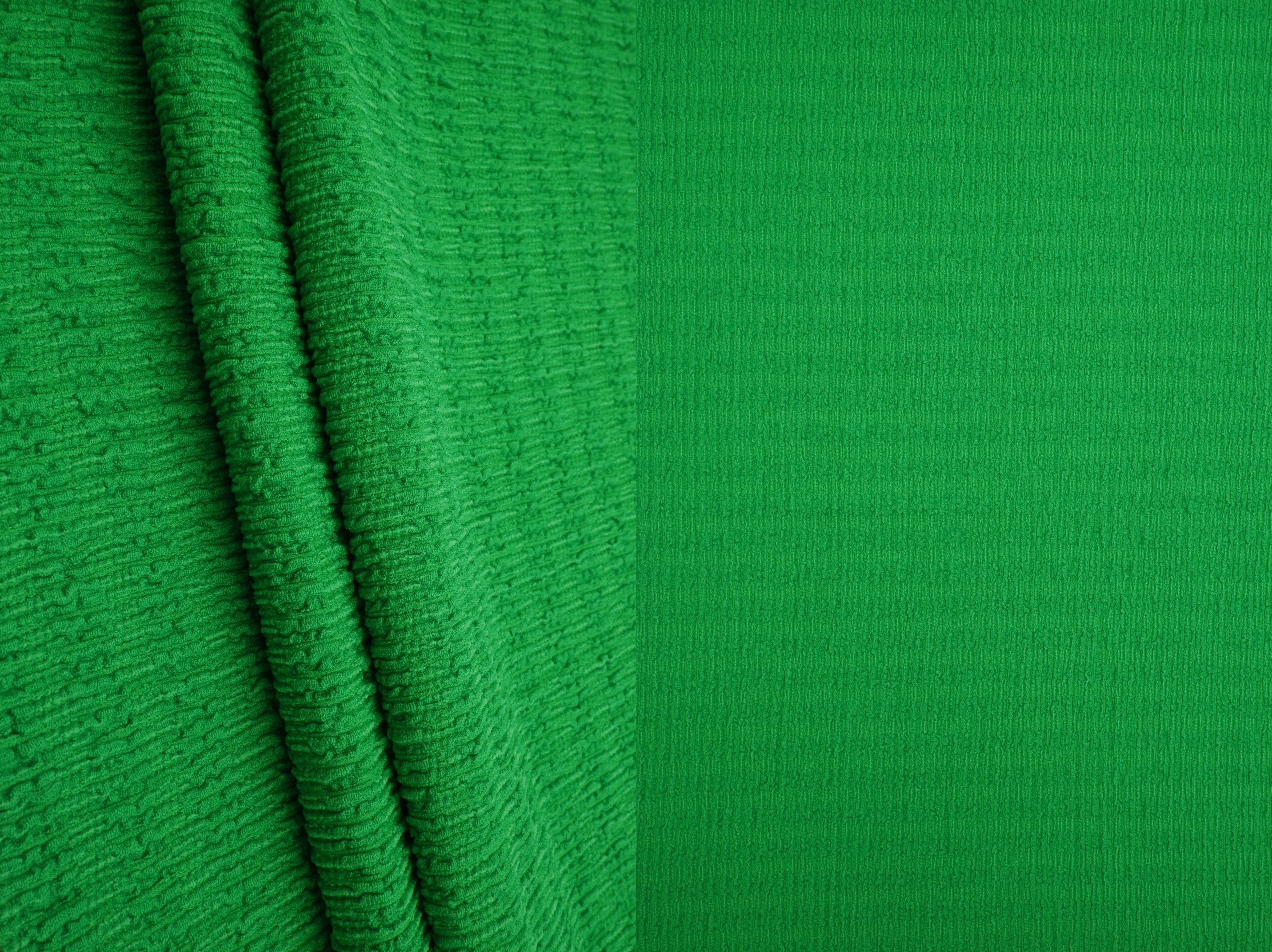 CRP4473 GREEN ACTIVEWEAR BODYSUIT BOTTOMS CREPE DRESS GREEN JERSEY NO-PRINT POLYESTER SOLID SPANDEX WOVEN
