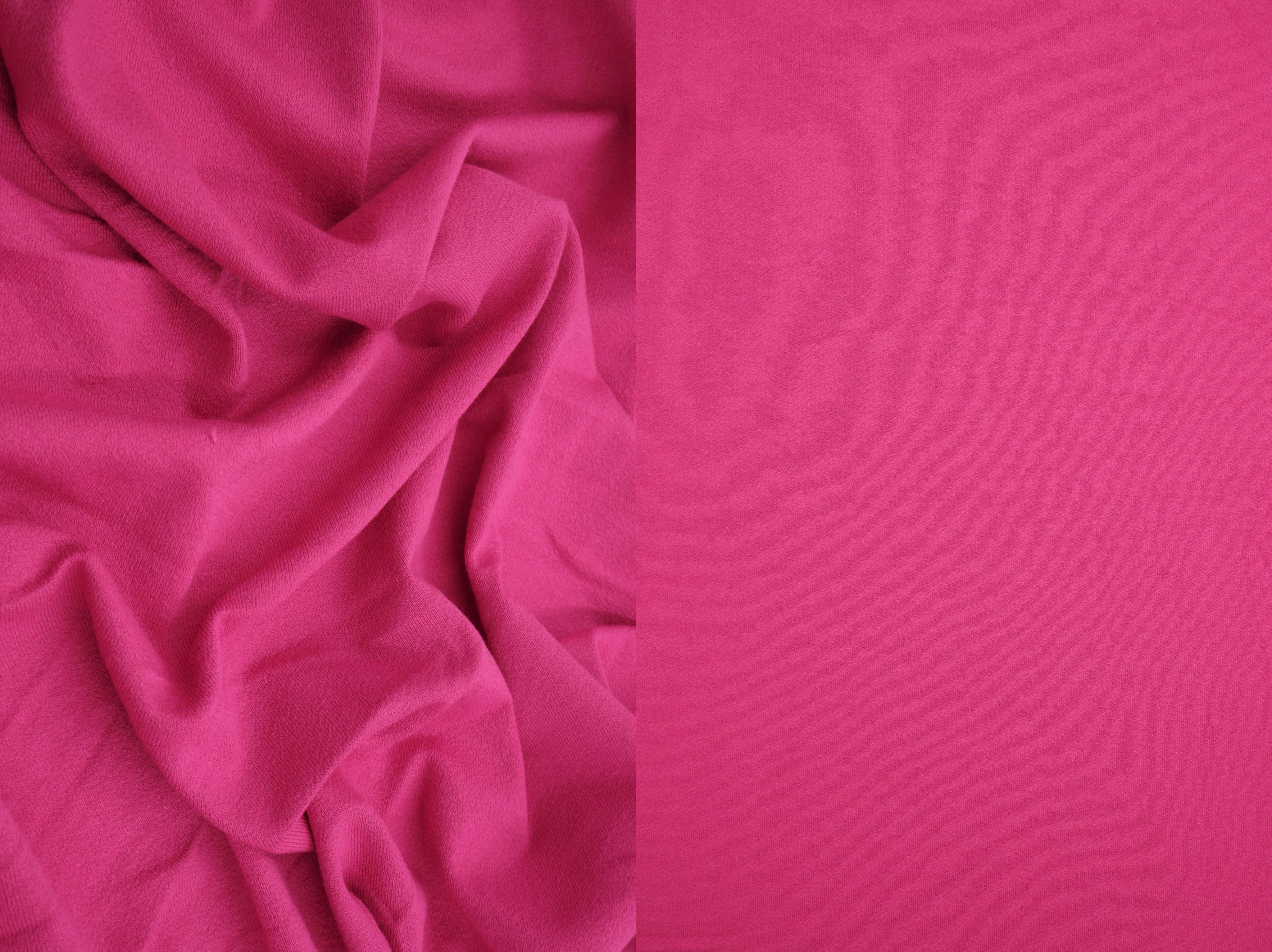 KNT4465 MAGENTA BLOUSE BOTTOMS CAMI CREPE DRESS KNIT NO-PRINT OUTERWEAR PANTS RAYON SKIRTS SOLID-B SPANDEX STRETCH T-SHIRT TOPS TUNICS VISCOSE