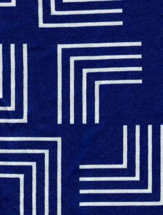KNT1389-MS11156 ROYAL ACTIVEWEAR BIKER SHORTS BLUE BODYSUIT BOTTOMS CAMI DRESS GEOMETRIC KNIT LOUNGEWEAR PANTS POLYESTER PRINT SKIRTS SPANDEX STRETCH T-SHIRT TOPS TUNICS