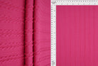 Braid Jacquard Liverpool Knit Fabric   JACQ-4476 