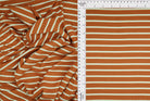 Viscose Crepe Stripe Stretch Fabric - KNT4404 
