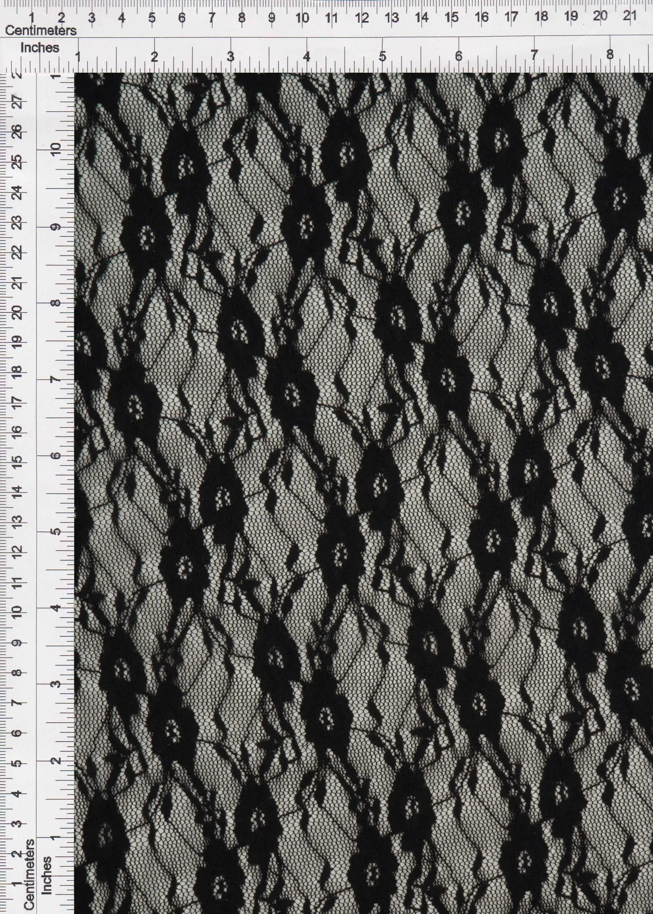 LACE-4481 BLACK BLACK BLOUSE BODYSUIT DRESS FLORAL LACE LOUNGEWEAR NO-PRINT NYLON SOLID SPANDEX T-SHIRT TOPS TUNICS WHITE