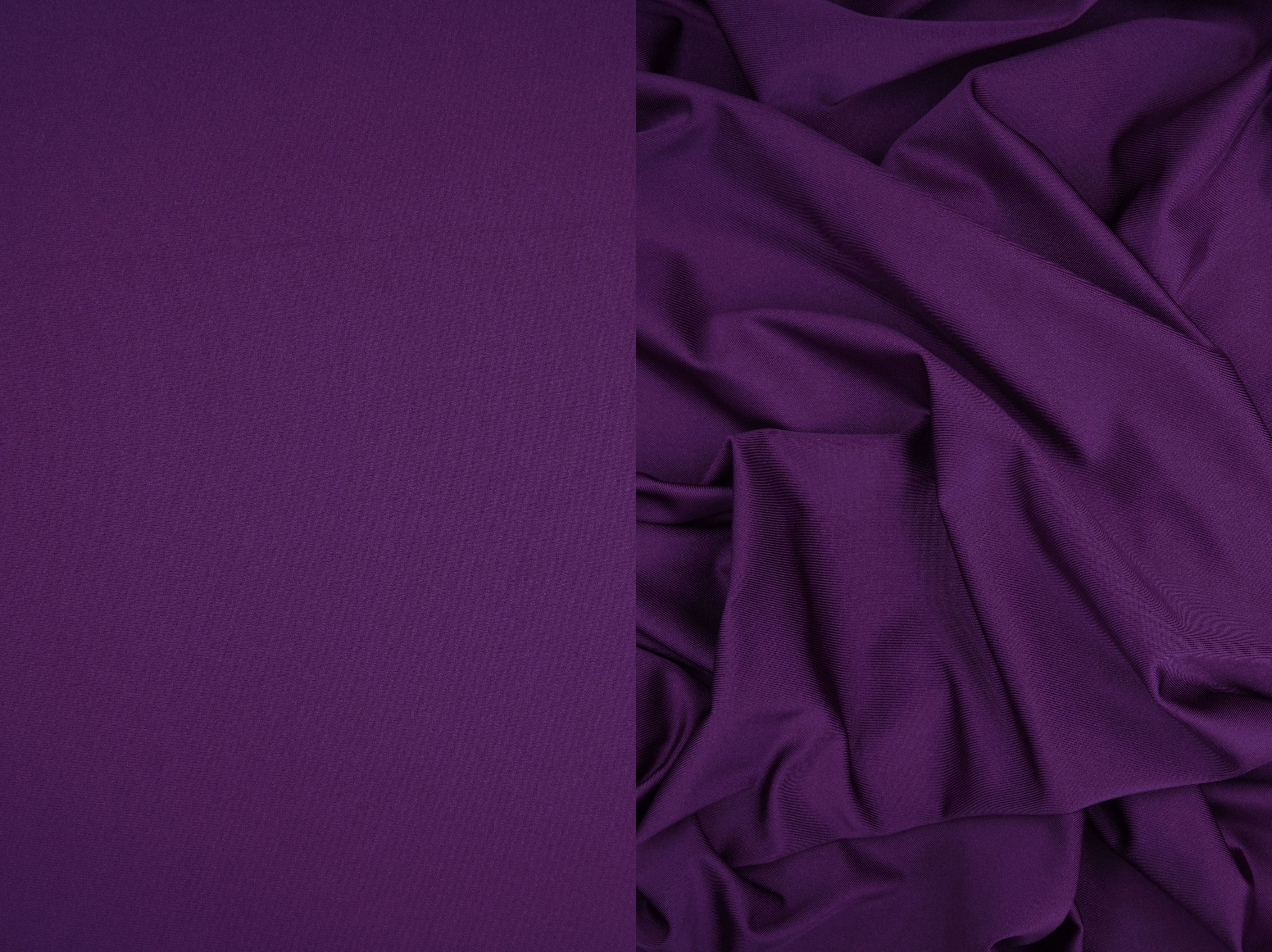 KNT4230 PURPLE ACTIVEWEAR BIKER SHORTS BODYSUIT BOTTOMS CAMI DRESS JERSEY KNIT LOUNGEWEAR NO-PRINT PANTS POLYESTER SHINY SKIRTS SOLID SPANDEX STRETCH SUBLIMATION TOPS TUNICS YOGA