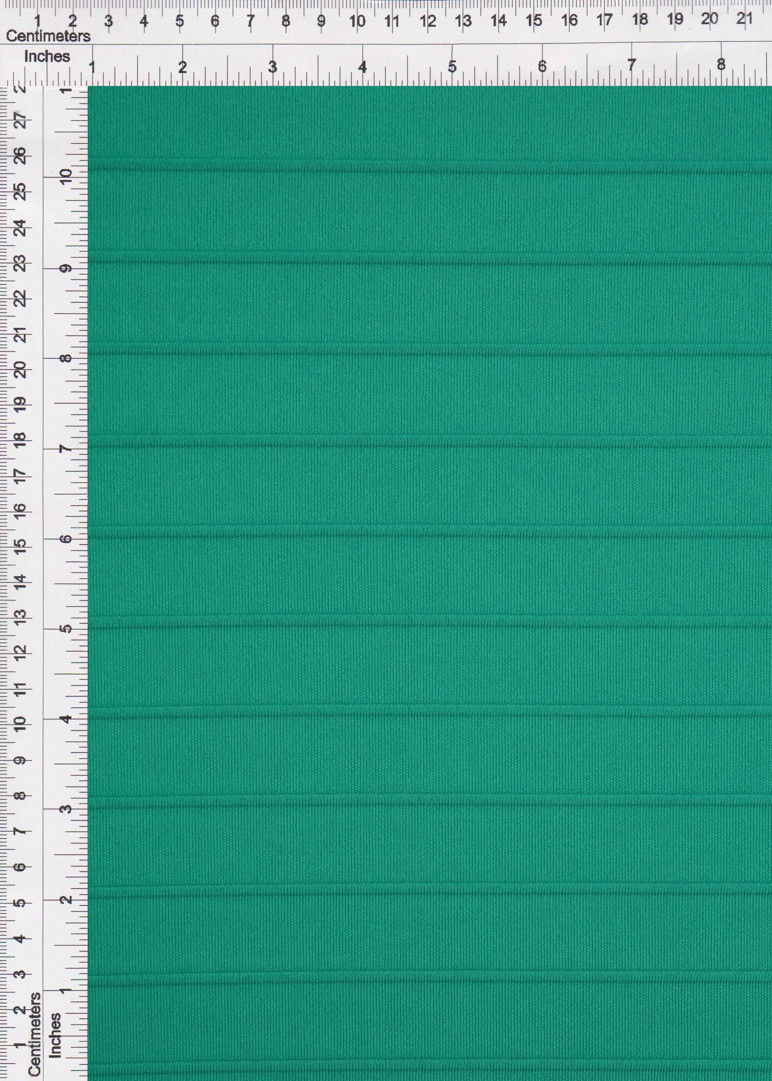 KNT1500-R JADE-R BOTTOMS DRESS GREEN HORIZONTAL STRIPE KNIT PANTS POLYESTER RIBBED 8X3 SOLID SPANDEX STRETCH TOPS