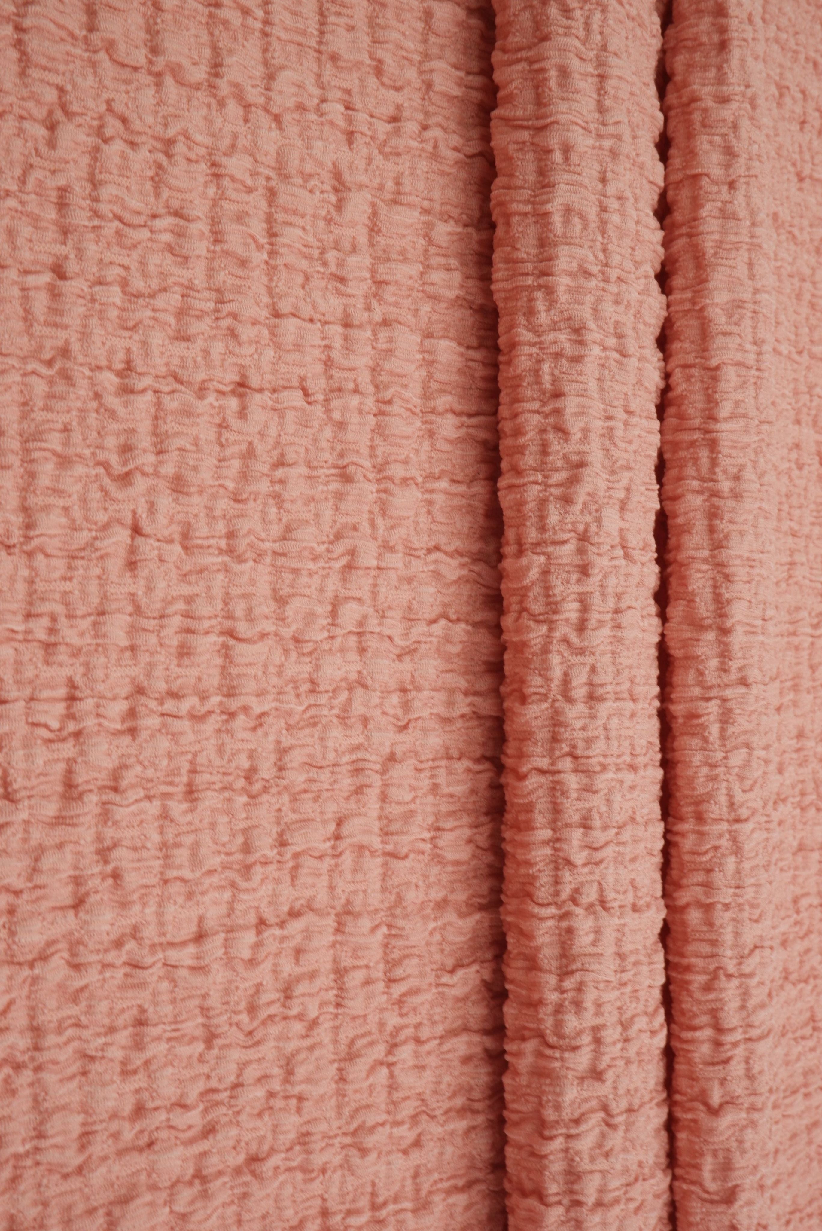 Waffle Crepe Solid Knit Fabric - CRP4501 