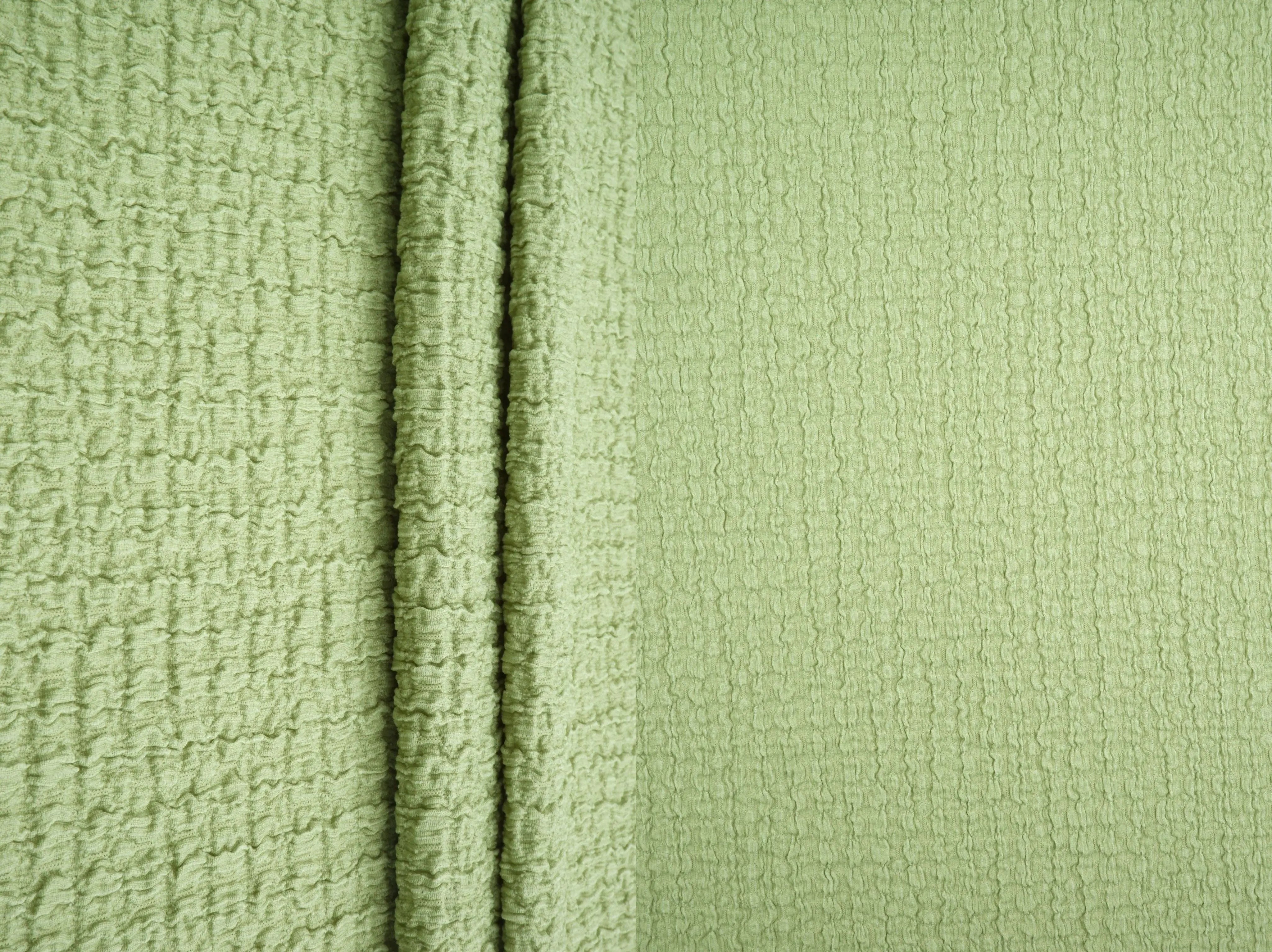Waffle Crepe Solid Knit Fabric - CRP4501 
