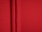 CRP4501 RED BODYSUIT BOTTOMS CAMI CREPE DRESS NO-PRINT POLYESTER SKIRTS SOLID SPANDEX TOPS WAFFLE WOVEN