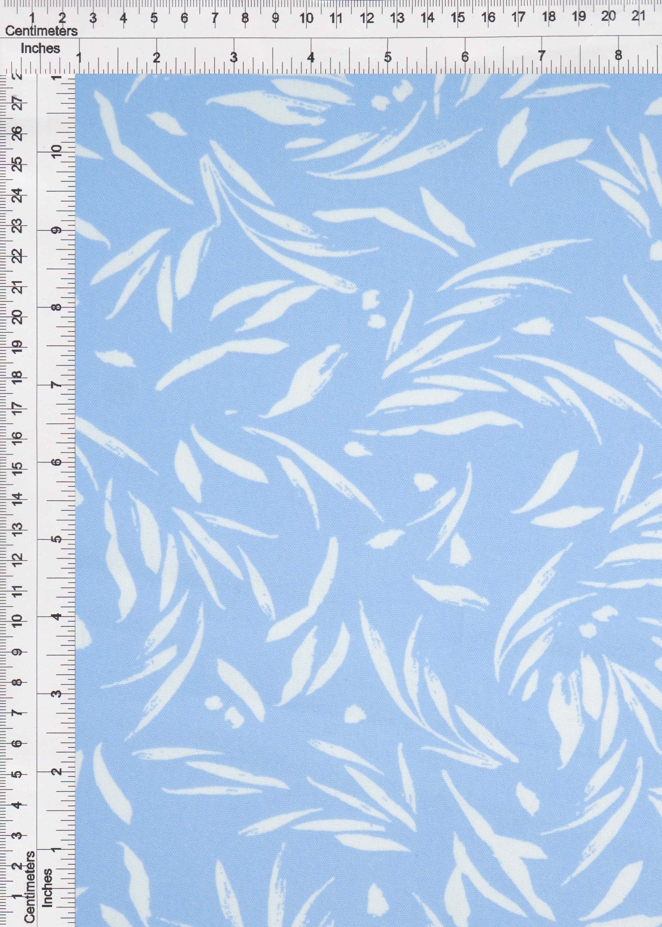 Airflow Leaf Print Cey Fabric - POP4178-MS11090 