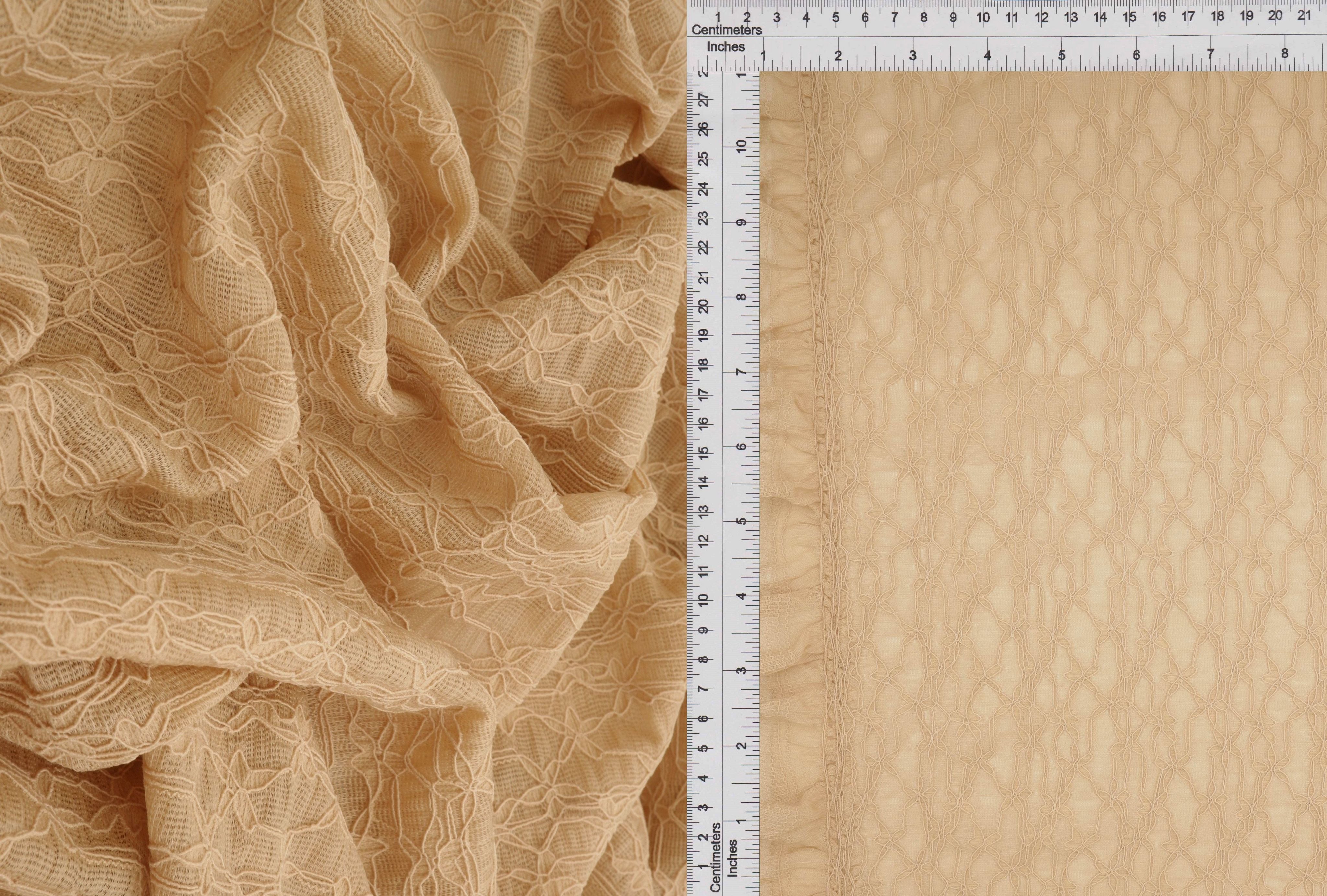 LACE4511 CAMEL BLOUSE BOTTOMS DITSY DRESS FLOWER LACE NYLON PANTS SKIRTS SOLID-B SPANDEX TOPS