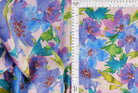 Digital Floral Peach Skin Fabric - CRP1427-MS11309 