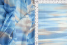 MESH-SE20771D CHAMBRAY ABSTRACT BLOUSE BODYSUIT CAMI DIGITAL PRINT FLOCKING LOUNGEWEAR MESH POLYESTER SPANDEX STRETCH TIE-DYE TOPS TUNICS