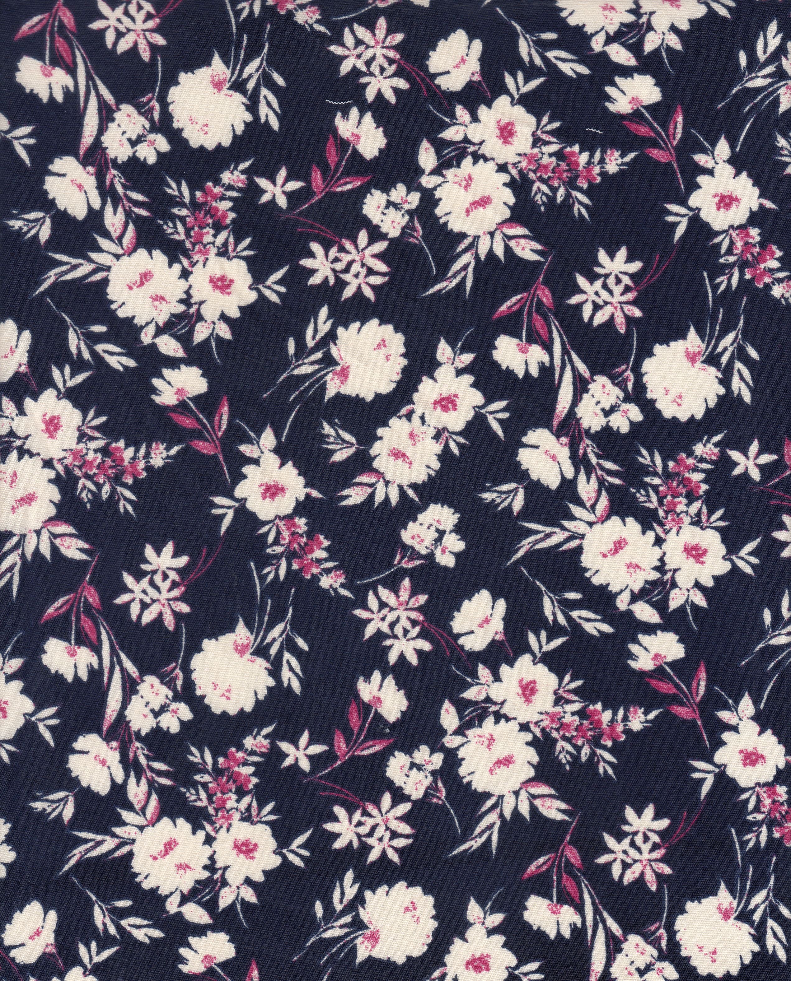 POP4178-MS11161 NAVY AIRFLOW BLOUSE BODYSUIT BOTTOMS CAMI CEY DRESS FLORAL FLOWER LOUNGEWEAR PANTS POLYESTER PRINT SKIRTS SUBLIMATION TOPS WOVEN