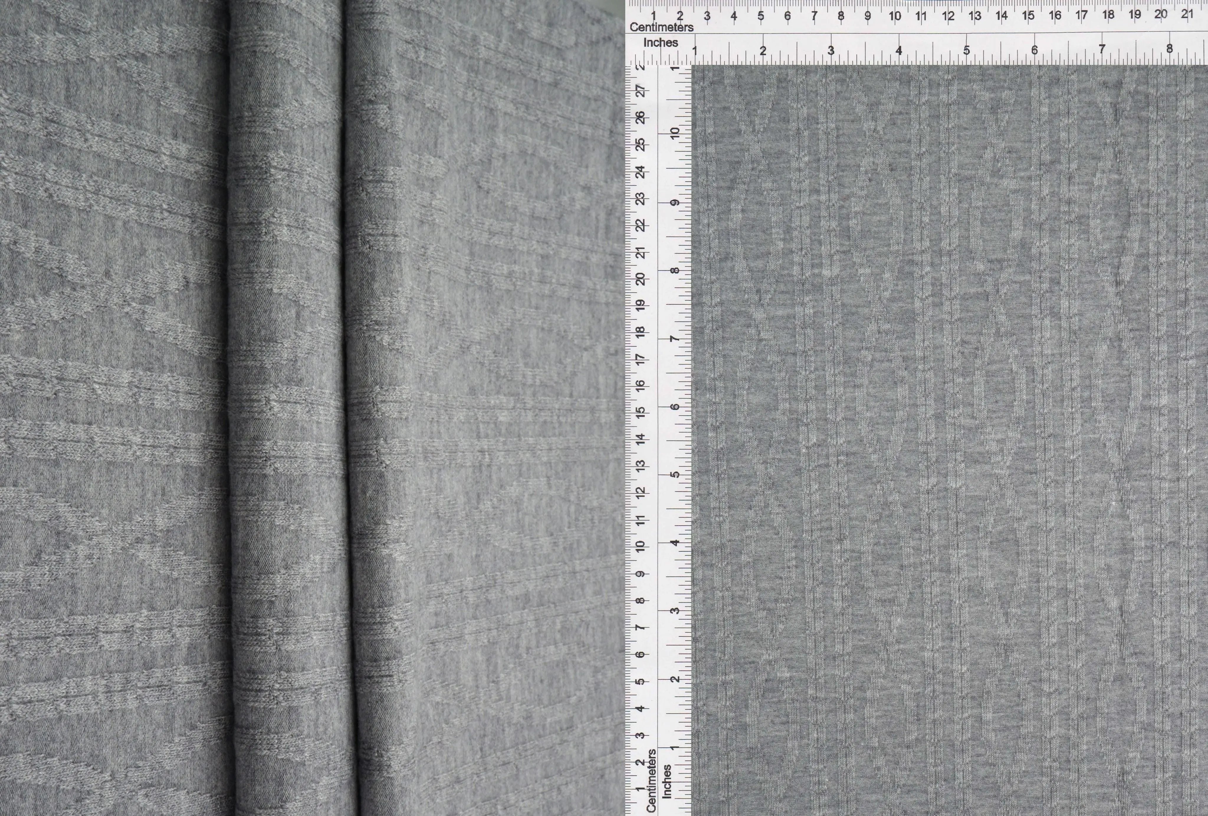 Solid Jacquard Liverpool Knit - JACQ-4529 