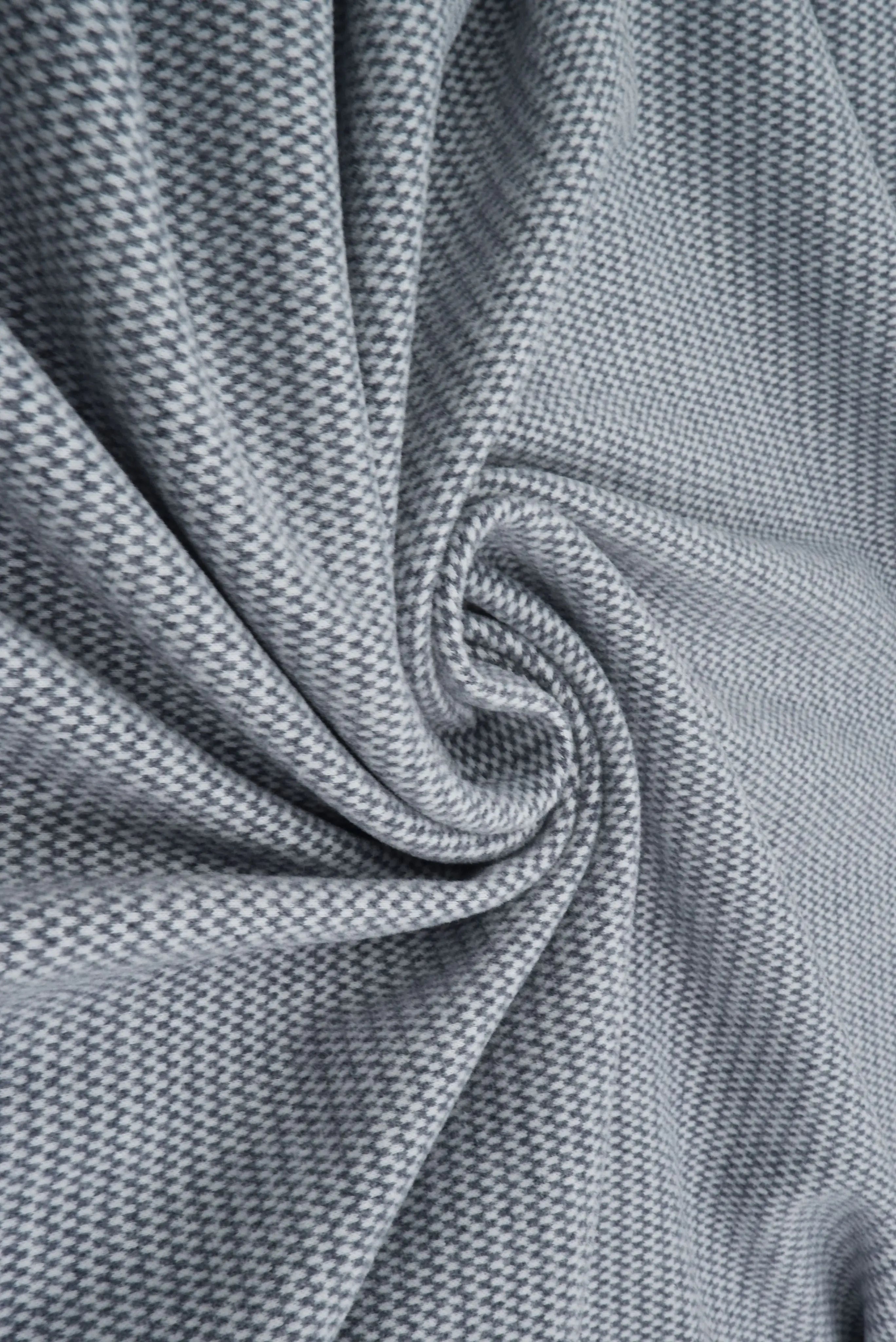 German Cashmere Mini Wave Solid Knit Fabric   KNT4530 