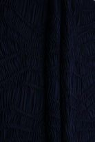 JACQ-4558 NAVY BOTTOMS DRESS GEOMETRIC JACQUARD KNIT LIVERPOOL OUTERWEAR PANTS POLYESTER SKIRTS SOLID SPANDEX STRETCH SWEATER TOPS