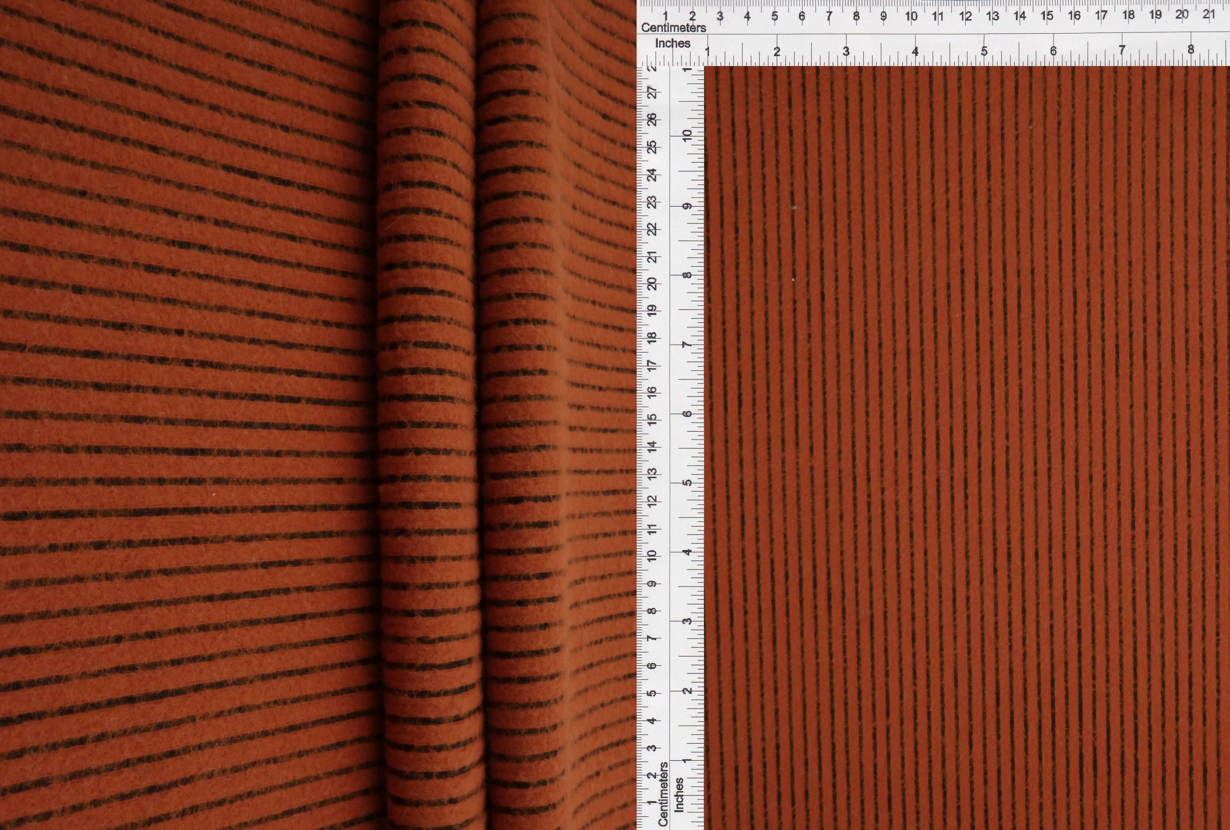 Brushed Rib Knit Solid Fabric - KNT4559 