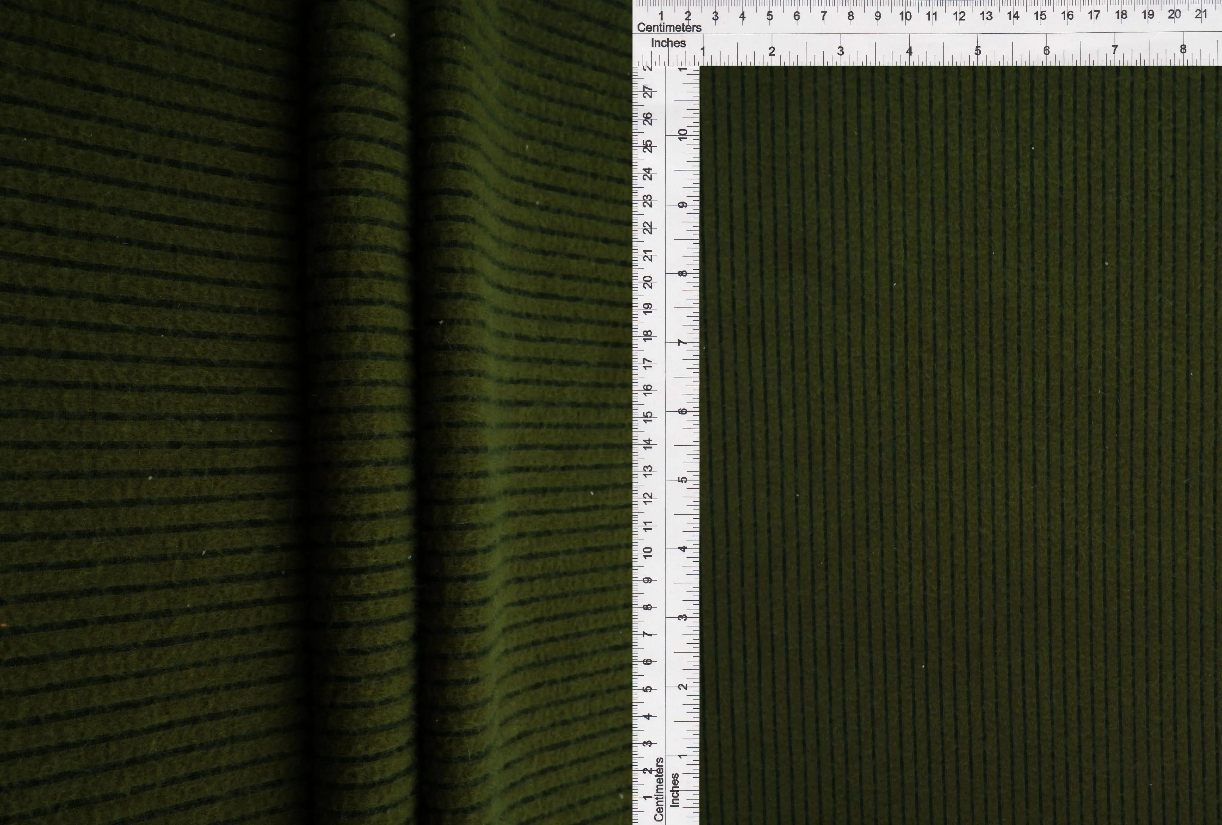 Brushed Rib Knit Solid Fabric - KNT4559 