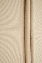 CUP-4603 BEIGE BOTTOMS DOUBLE KNIT DRESS MODAL NO-PRINT OUTERWEAR PANTS POLYESTER RIBBED SKIRTS SOLID SPANDEX STRETCH