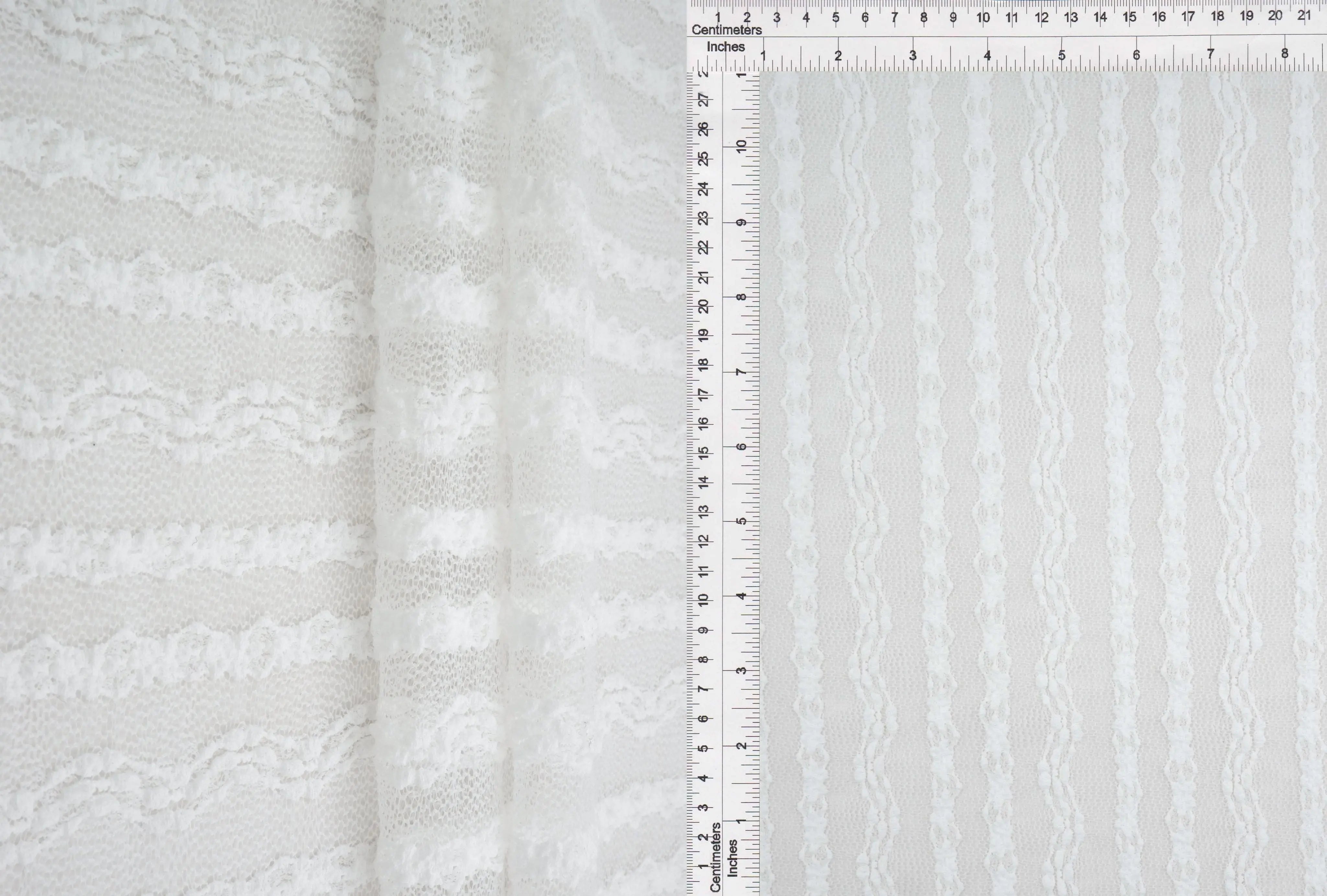 KNC-33535 WHITE BLOUSE CHEVRON DRESS KNIT LACE NYLON SOLID SPANDEX STRIPE TEXTURE TUNICS WHITE