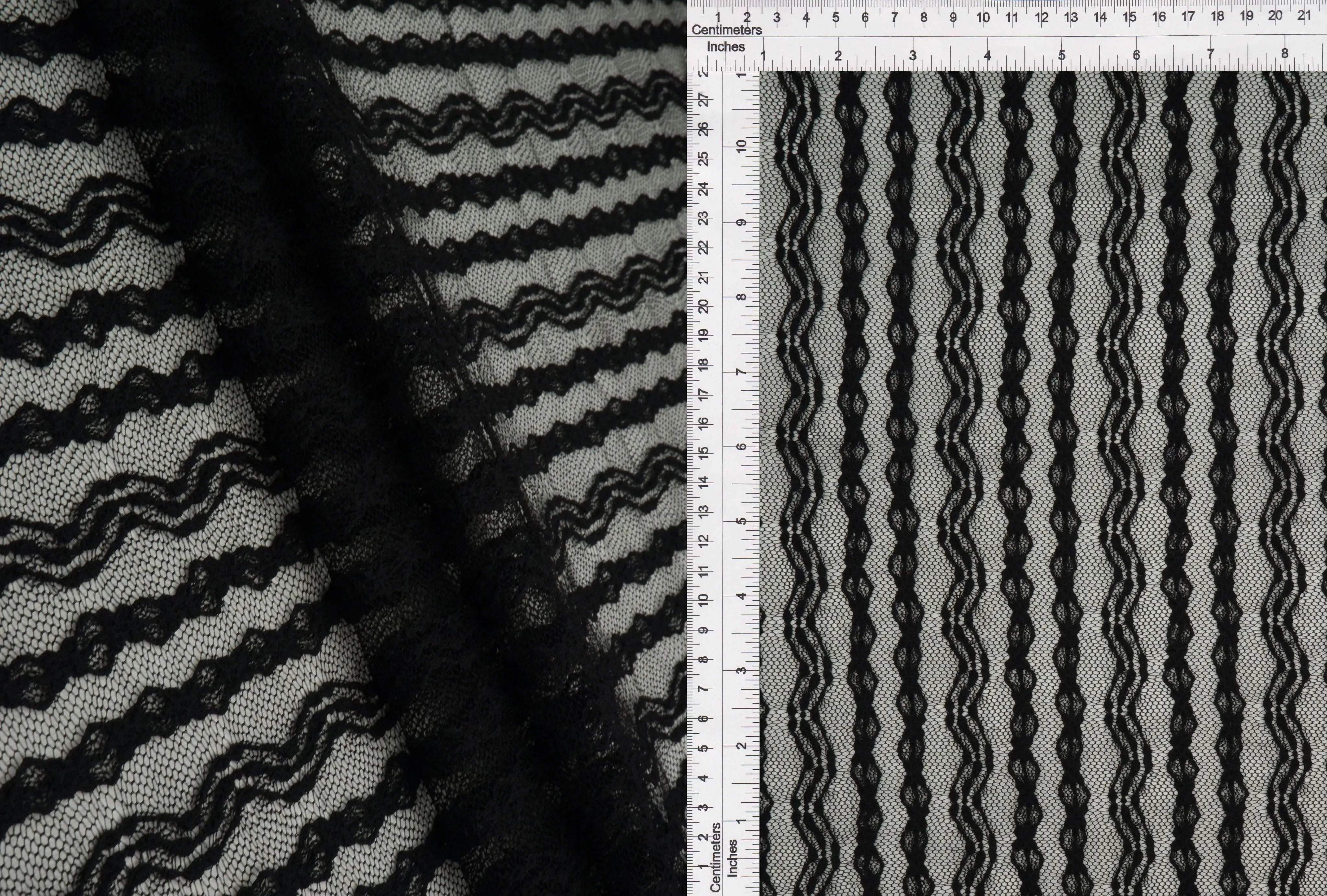 KNC-33535 BLACK BLACK BLOUSE CHEVRON DRESS KNIT LACE NYLON SOLID SPANDEX STRIPE TEXTURE TOPS TUNICS