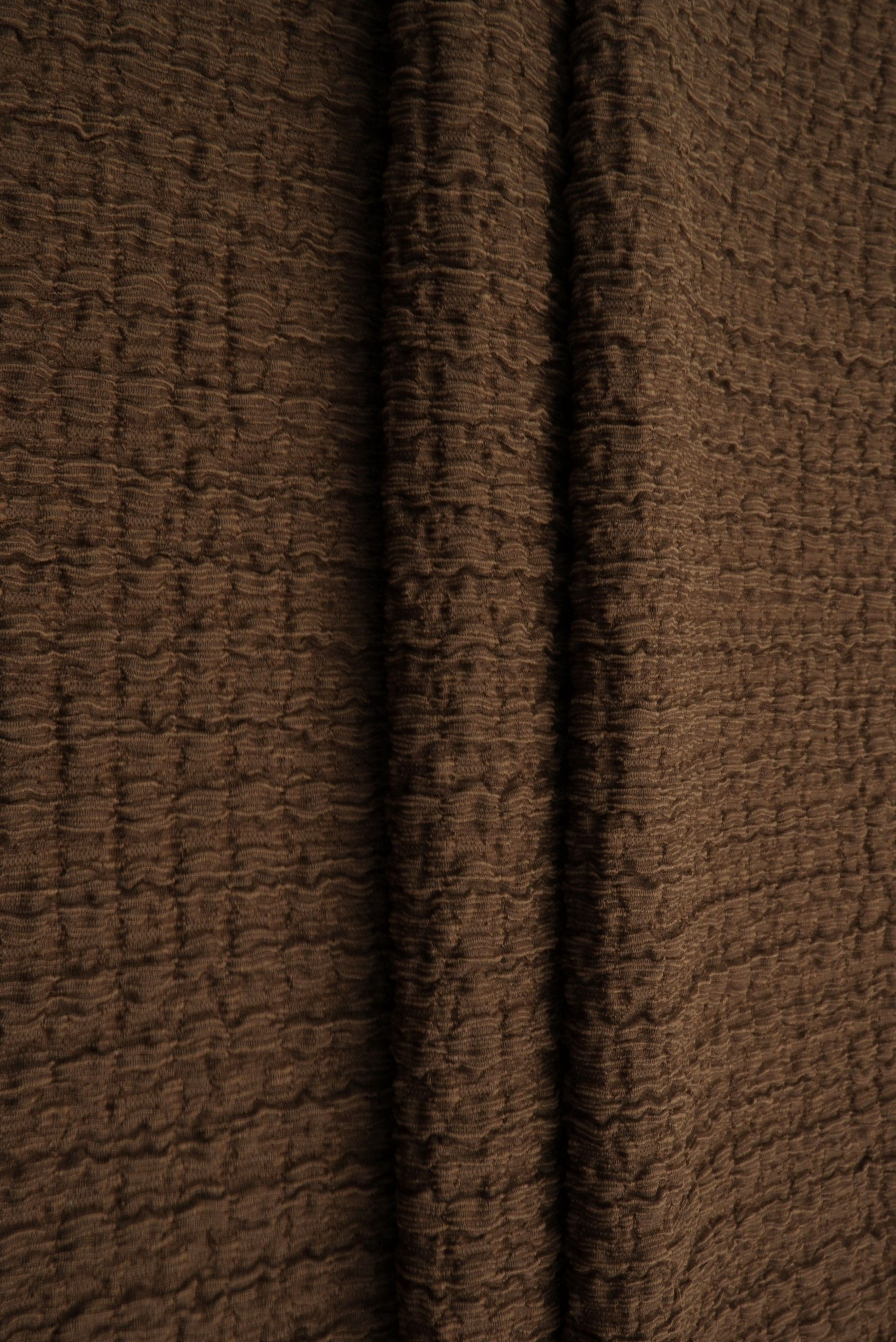 Waffle Crepe Solid Knit Fabric - CRP4501 